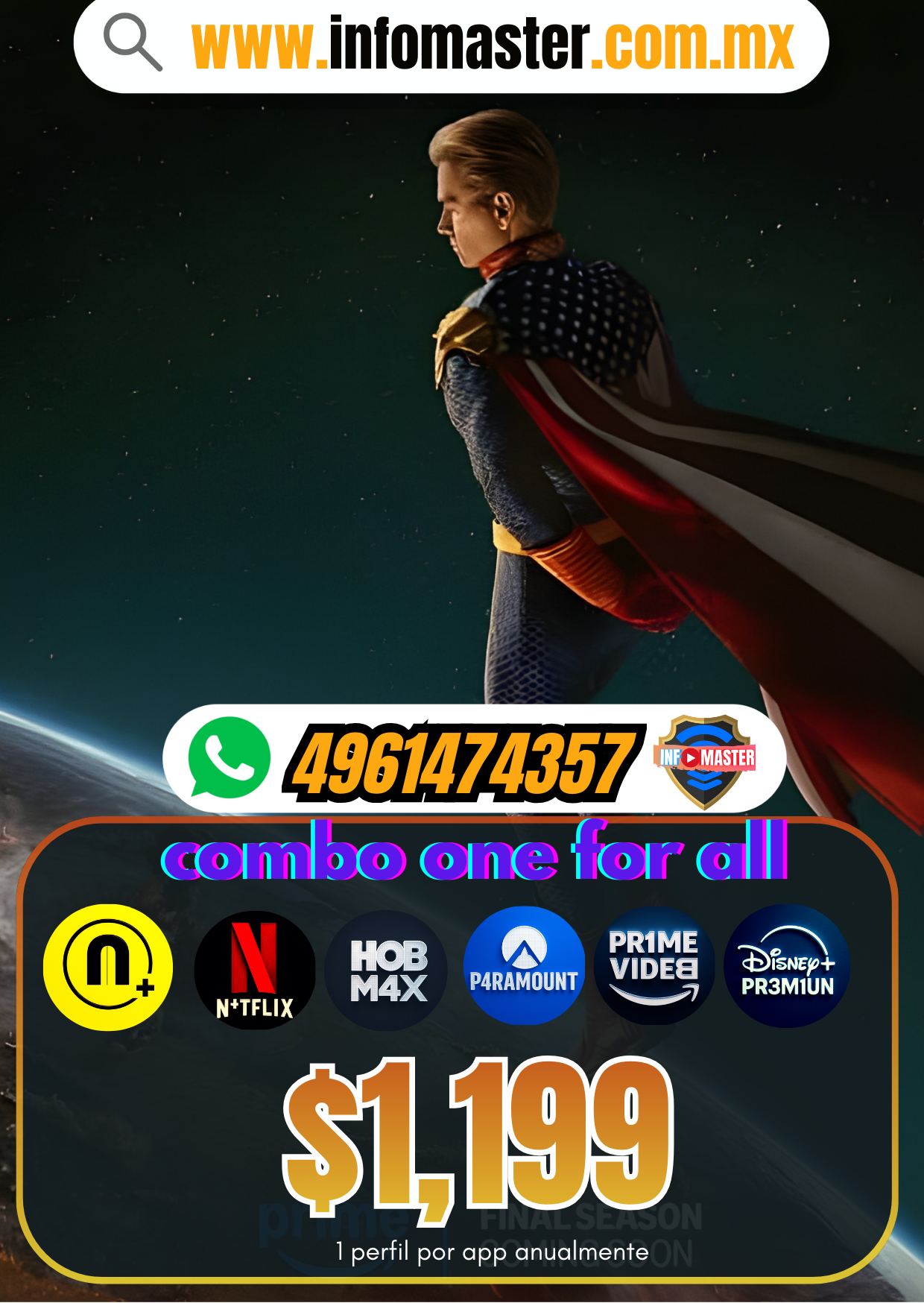 👑 COMBO ONE FOR ALL (ANUAL)