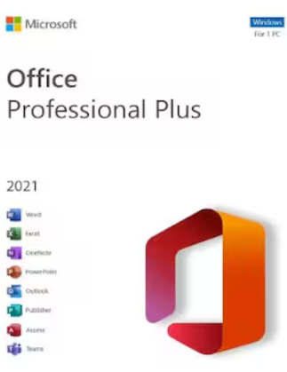 Microsoft Office Professional Plus 2021 (PC) - Microsoft Key - GLOBAL