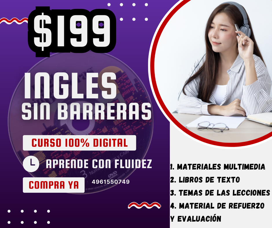 CURSO INGLES SIN BARRERAS