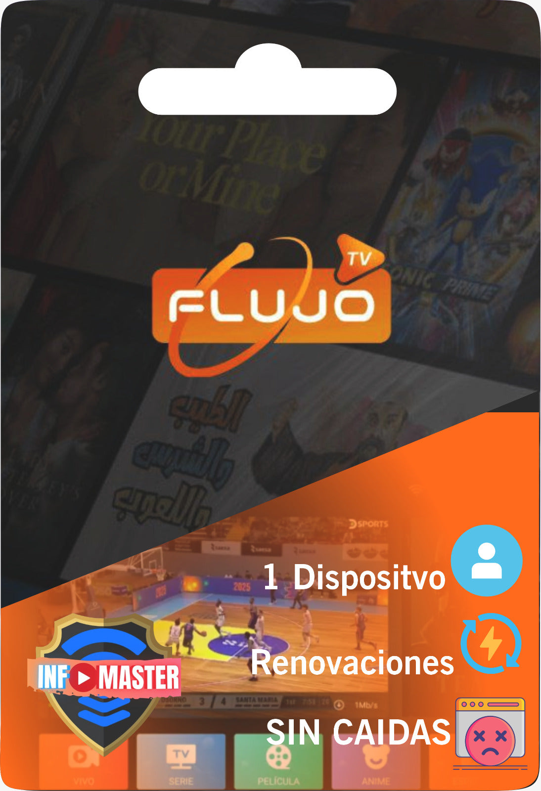 FLUJO TV CUENTA COMPLETA