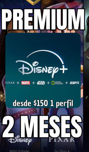 DISNEY PREMIUM 1 PERFIL 2 MESES