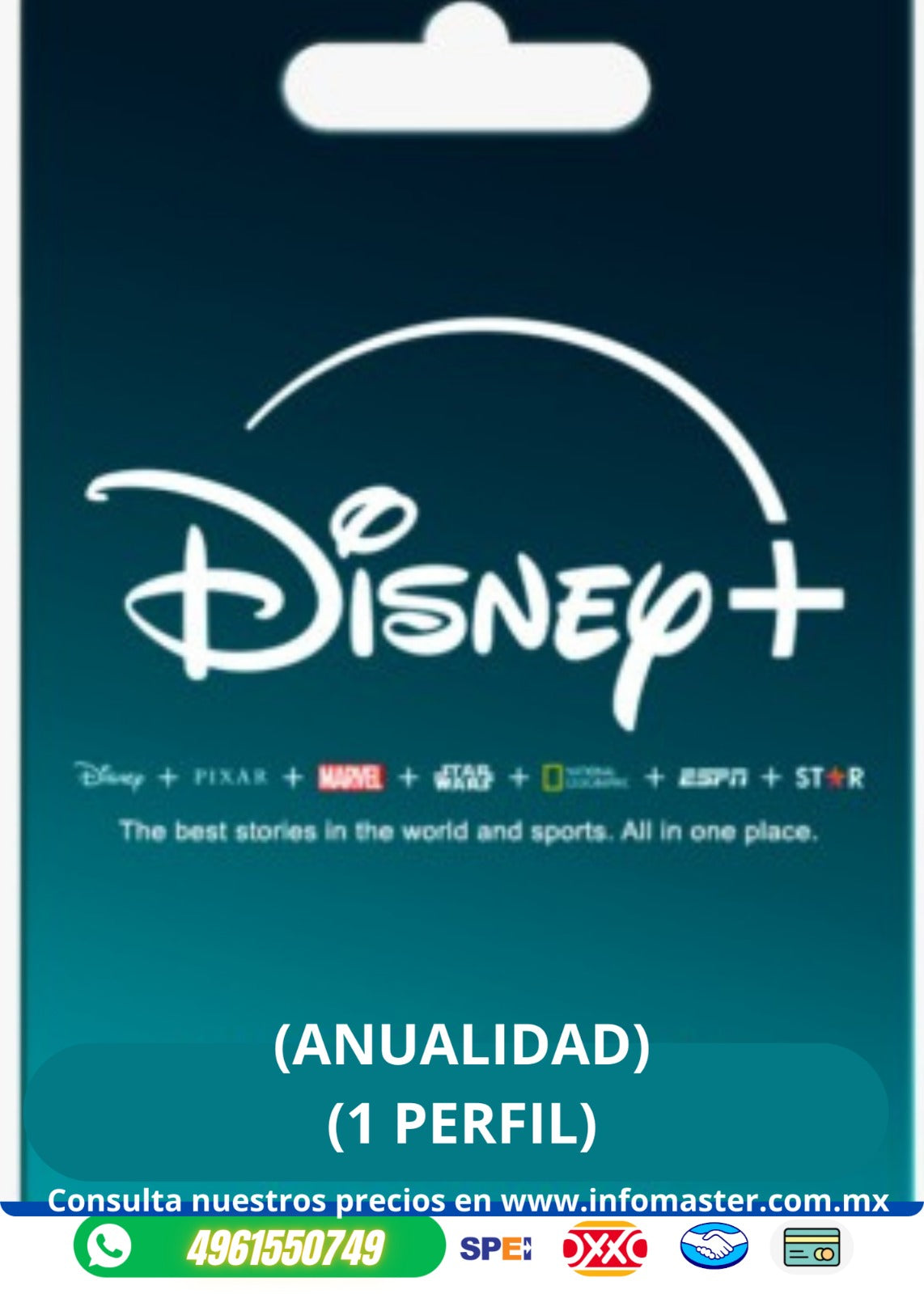 DISNEY+ PREMIUM ANUALIDAD