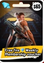 FREE FIRE 💎WEEKLY MEMBERSHIP VOUCHER