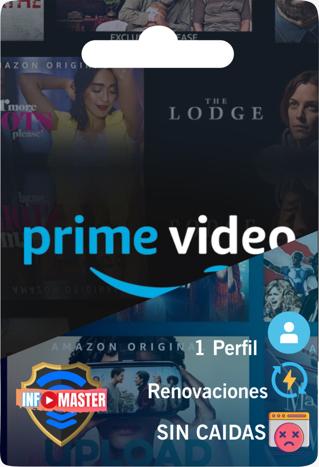 PRIME VIDEO 1 PERFIL 12 MESES