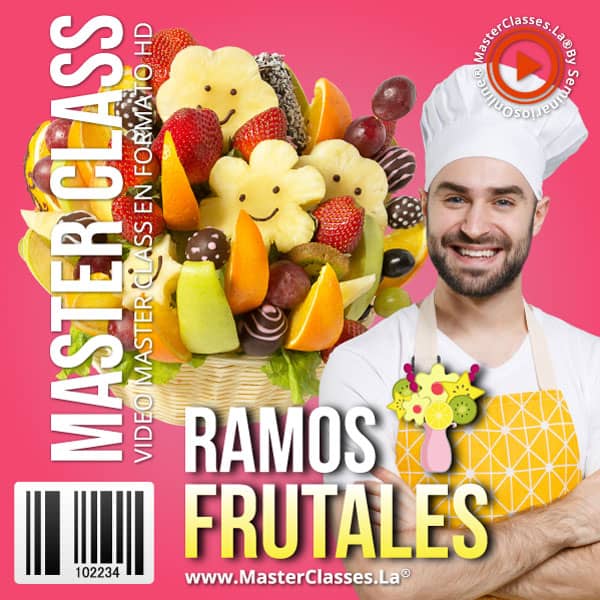 Curso Ramos frutales - Frutas cubiertas con chocolate