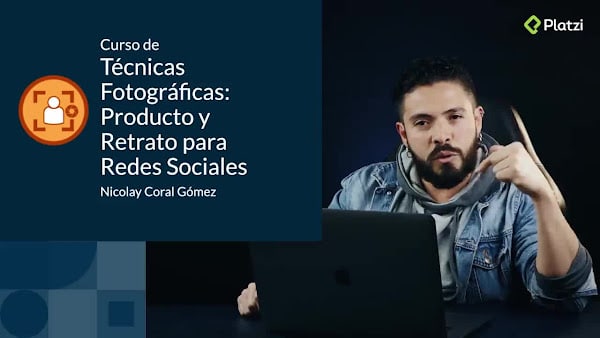 Curso de Técnicas Fotográficas para Producto y Retrato en Redes Sociales