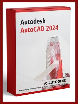 Autodesk AutoCAD 2024 (PC) (1 Device, 1 Year) - Autodesk Key - GLOBAL