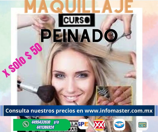 MAQUILLAJE PEINADO Y UNAS