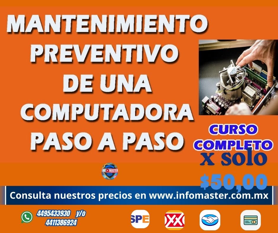 MANTENIMIENTO PREVENTIVO DE COMPUTADORA