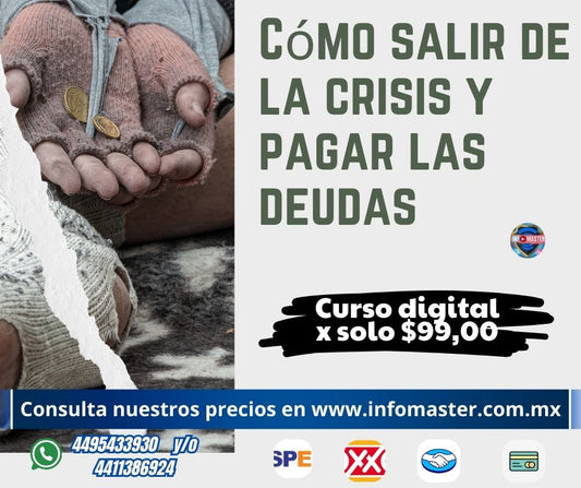 Cómo salir de la crisis y pagar las deudas